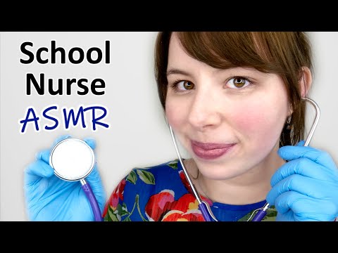 ASMR School Nurse Treating Your Wounds Roleplay (Personal Attention / Gloves)