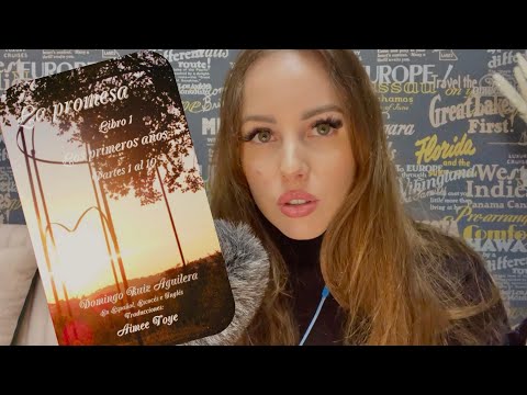 ASMR Roleplay | Leyendo un libro hasta que duermas: La Promesa 📖📚 shotgun mic