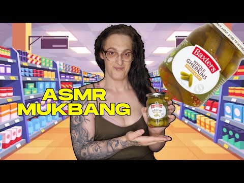 ASMR~EATING GHERKINS (CRUNCHY EATING SOUNDS) 🥒