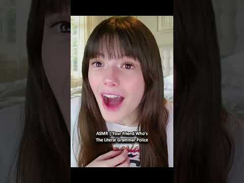ASMR | Your Friend Who’s The Literal Grammar Police ─♡─ #asmr #asmrroleplay #comedyasmr
