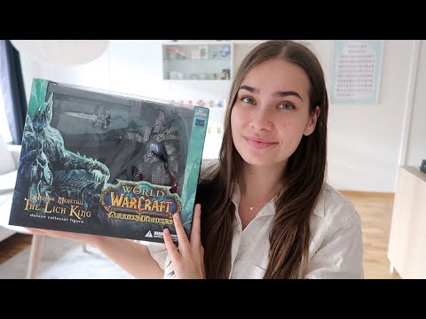 ASMR Unboxing World of Warcraft The Lich King Figure