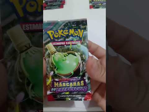 ASMR abrindo cartas Pokémon