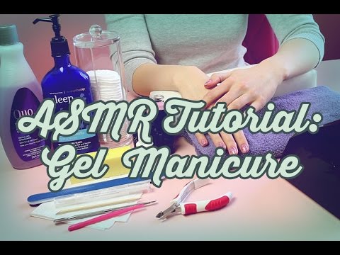 How to Do Gel Nails (ASMR softly spoken/whispering)