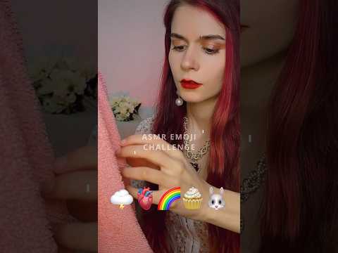 ASMR Emoji Challenge 🌩️🫀🌈🧁🐰