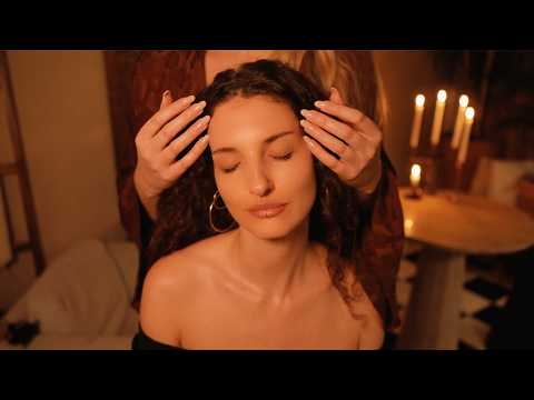 ASMR NO TALKING 😴 Touching Sounds Intense Relief deep relaxation massage, (with music option)