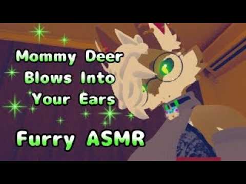 [Furry ASMR] Mommy Deer Blows Into Your Ears