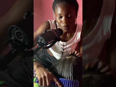 FAST HEAD SCRATCHING ASMR #asmr #scalpscratching #scalpcheck #relax