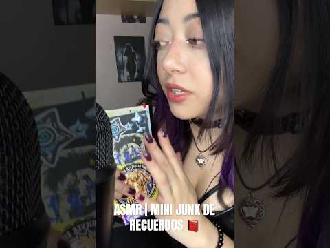 ASMR | BASURA DE RECUERDOS 📕❤️ #asmrcommunity #asmrvideo #junkjournal #asmr #asmrvideo