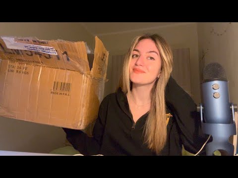 UNBOXING PACCO DA GIÙ 📦 (asmr ita)