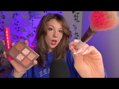 ASMR GETTING YOU READY💟FAST! (makeup, hair etc)! 💤