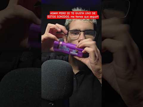 Si te gusta uno de estos sonidos de asmr, me tienes que seguir! #asmr #relax #shorts #short #top