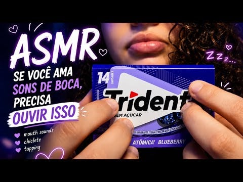 ASMR 🥱 | SE VOCÊ AMA SONS DE BOCA, PRECISA OUVIR ISSO 🎧🤤