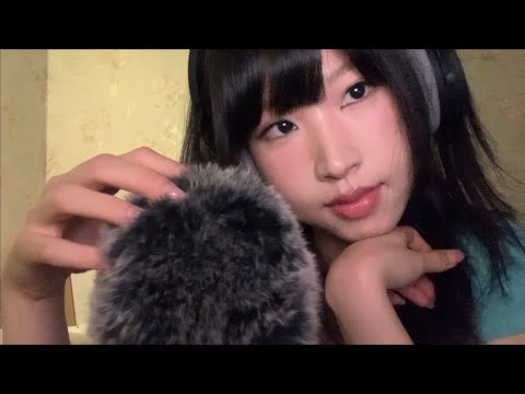 ASMR 1hr fluffy mic scratching  | no talking 