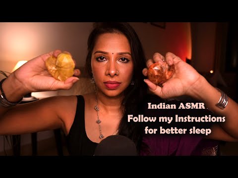 ASMR Follow my Instructions Eyes Open and Closed, Light Triggers 🌙💤