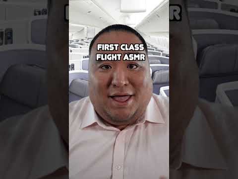First Class Flight ✈️ ASMR Roleplay