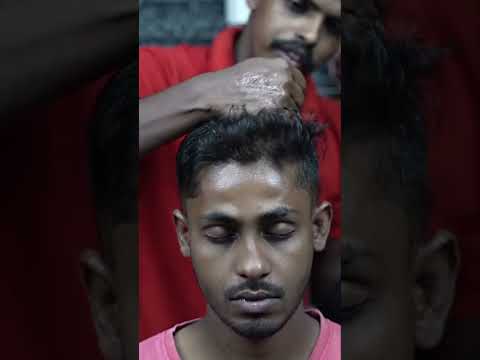 Strong Hands Deep Tissue Head Massage By Sadhan Barber #shorts