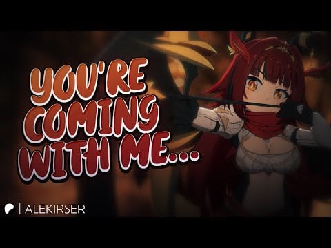 ASMR || “You’re Under Arrest…” Dragon Knight Takes You to the Dungeon! [Tsundere] [Clumsy] [Nervous]