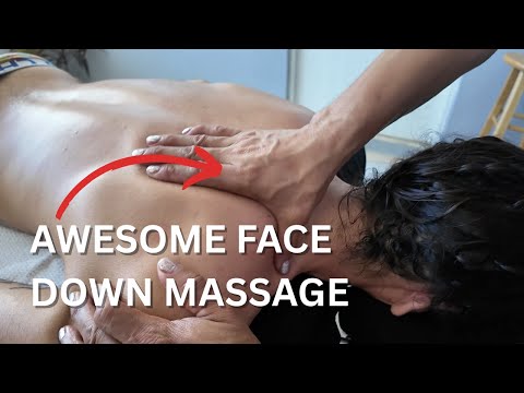 ASMR Face-Down Massage | Relaxing Spa Technique | Drift to Sleep