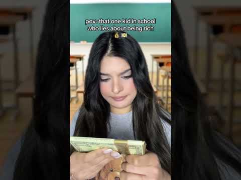 POV: Classmate lies about being rich #asmr