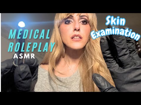 MEDICAL ROLEPLAY👩🏼‍⚕️🩺DERMATOLOGA TI ISPEZIONA  DOLCEMENTE IL VISO | asmr ita🇮🇹