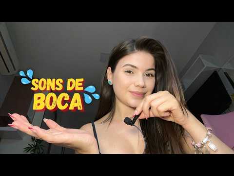 ASMR SONS DE BOCA E TESOURA INVISÍVEL 😴