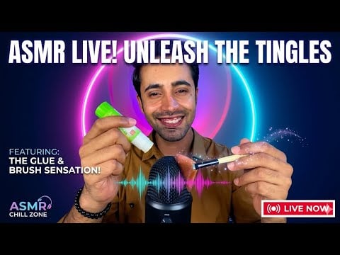 🔴 ASMR Live Stream: Non-Stop Tingles for Stress Relief ✨