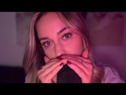 ASMR Super Clicky Whisper Ramble + Mouth Sounds 💤