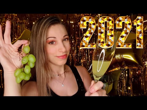 ASMR Campanadas 2021 ( Acento Andaluz ) | Te preparo para las UVAS | SusurrosdelSurr | Español