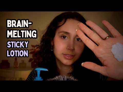 ASMR Up-Close Whisper Ramble & Lotion Hand Sounds🧴💤 (Hand Movements, Some Mouth Sounds)
