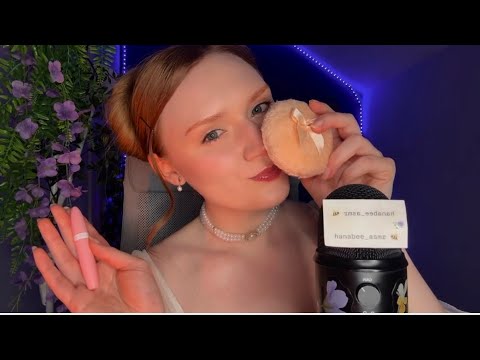 ASMR live🥰Honey spoon&Honey dipper🍯 Spit painting, X marks the spot,Wooden skin care 🪵