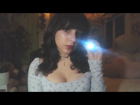 ASMR ♡ short light trigger checkup