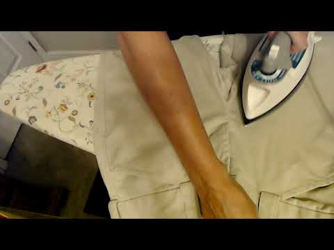 ASMR | Ironing Clothes / Steam Sounds (Soft Spoken)