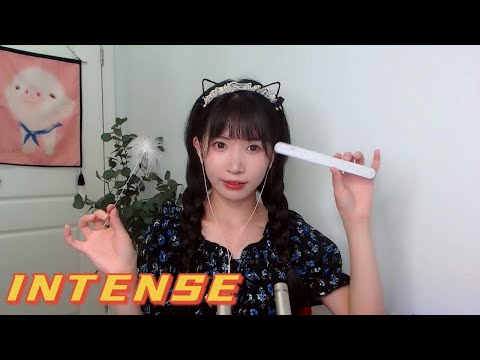ASMR 治愈免疫(强烈掏耳 刺激磨天灵盖 揪耳朵) intense triggers to cure immunity