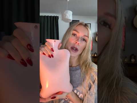 A great tip for the winter months❄️: #hotwaterbottle #asmr #asmrsounds #visualtingle #whispering