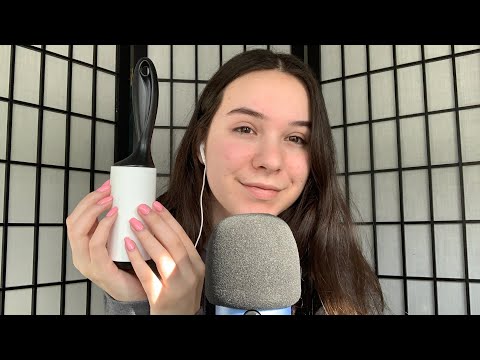 ASMR Sticky Tapping (Mini Whisper Ramble)