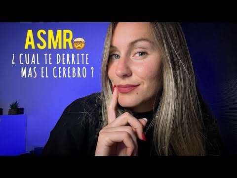 ASMR QUE PREFIERES? Elige tu sonido FAVORITO ✨