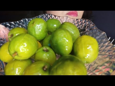 ASMR Comiendo Ciruela  verdes