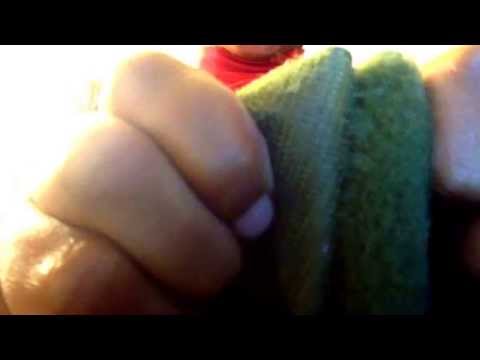 Scratching velcro