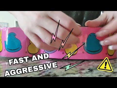 Fast and Aggressive Tapping and Scratching ASMR (no talking)