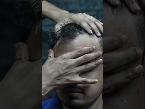 Insomnia Cure Indian ASMR Head Massage #shorts