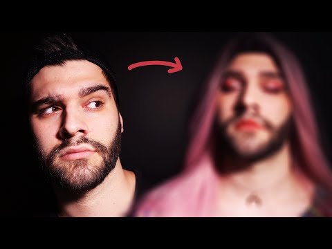 ASMR em Português | Mudança de Visual...... No meu Namorado 😂 ~ Extreme Makeover