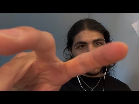 ASMR Visual Triggers + Mouth Sounds to fall asleep to (whispered)