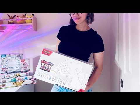 ASMR Pokemon Store ✨ Pokemon Collection & Card Openings (NO MID ROLL ADS)