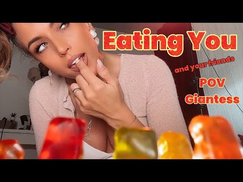 #ASMR Gina Carla 🤭 Let Me Eat YOU! POV Giantess!