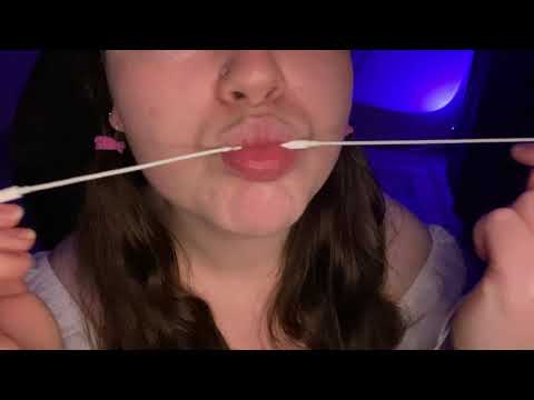 ASMR Lofi Mic Nibbling, Licking, Kissing, Mouth Sounds and Hand Movements