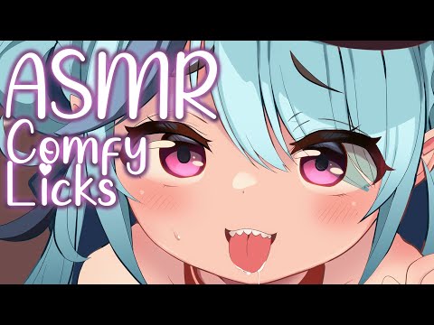 【3DIO ASMR】Comfy Ear Licking to Help You Relax ♥