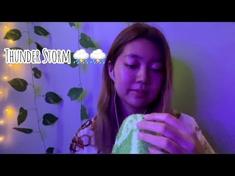 Thunder Storm asmr🌩️⛈️