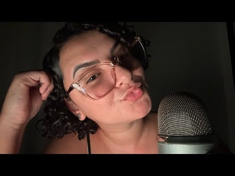 ASMR: SONS DE BOCA E CAFUNÉ (vídeo escurinho para dar sono) 