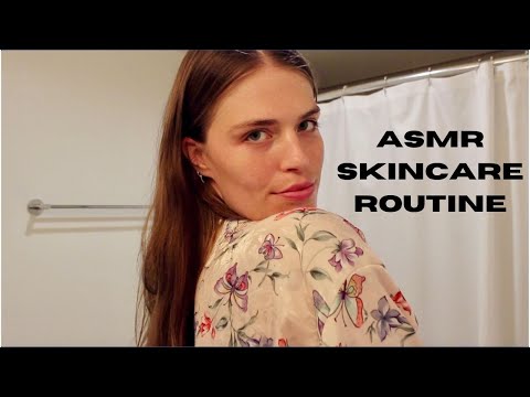 ASMR | Skincare routine