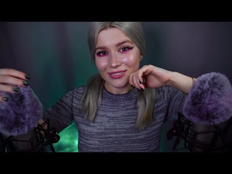 ASMR for headache relief 🤍 Binaural mouth sounds, breathing, echo whispers for sleep 😴 